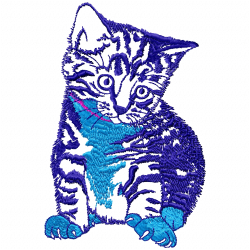 Cats Embroidery Design 6 Cats Embroidery Design 6